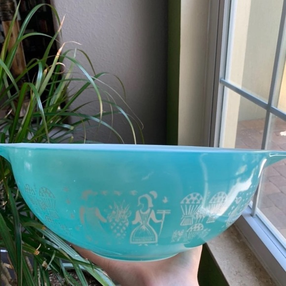Pyrex Ammish buttrrprint Cinderell mixing Bowl Set - Picture 9 of 12
